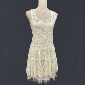 💰SOLD💰Free People Lace Dress/Tunic Overlay